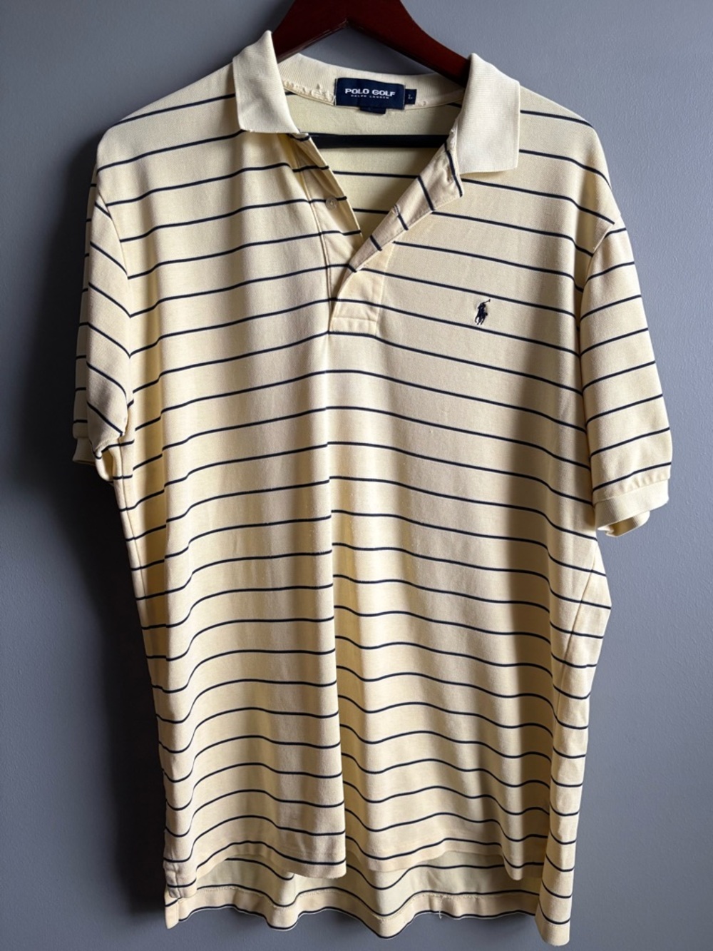 Polo Golf Short Sleeve Striped Polo